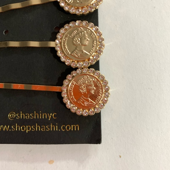 NWOT authentic SHASHI for THEORY hairpins 6 pins main image 4